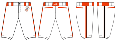 Cyclones (Treadway) Custom Knicker Baseball Pant #BP4c