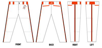 Cyclones (Treadway) Custom Relaxed Baseball Pant #BP4b