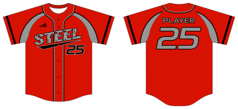 SC Steel Custom HexaFlex Baseball Jersey #J5