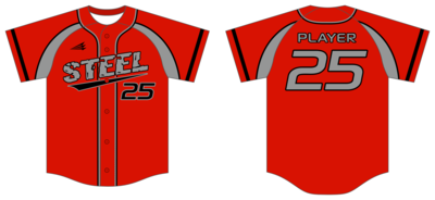 SC Steel Custom HexaFlex Baseball Jersey #J5