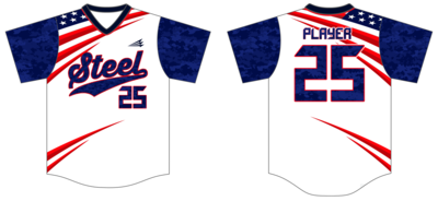 SC Steel Custom HexaFlex Baseball Jersey #J4C