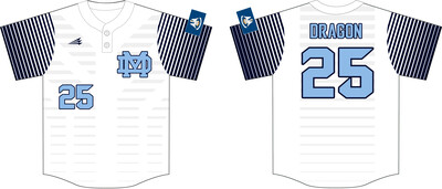 Mandeville Dragons Custom HexaFlex Baseball Jersey #J2B