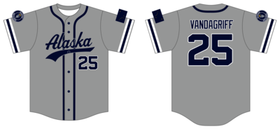 Alaska Drillers Custom HexaFlex Baseball Jersey #J8c