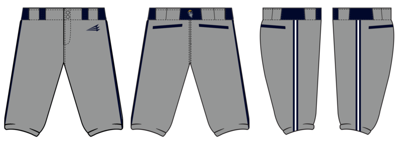 Alaska Drillers Custom Knicker Baseball Pant #BP8b