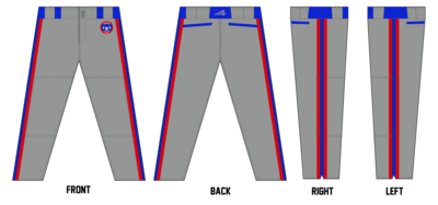 Mid-Michigan Cubs Custom Relaxed Baseball Pant #BP1B