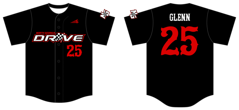 North Georgia Drive Custom HexaFlex Baseball Jersey #J2d