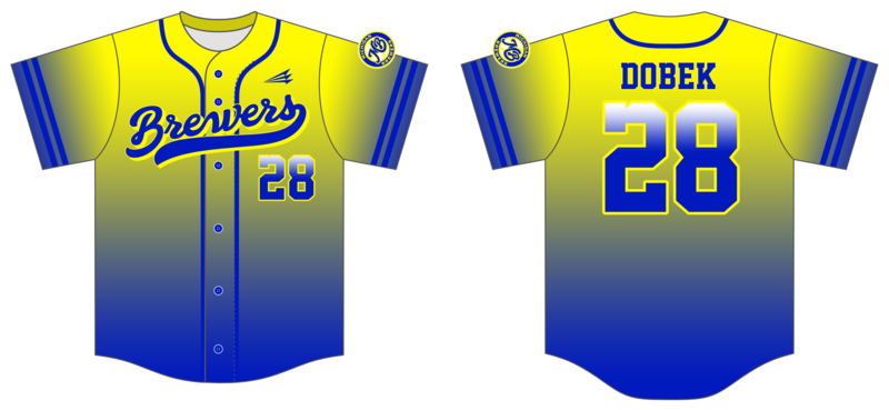 Michigan Brewers Custom Hexaflex Baseball Jersey #J20C