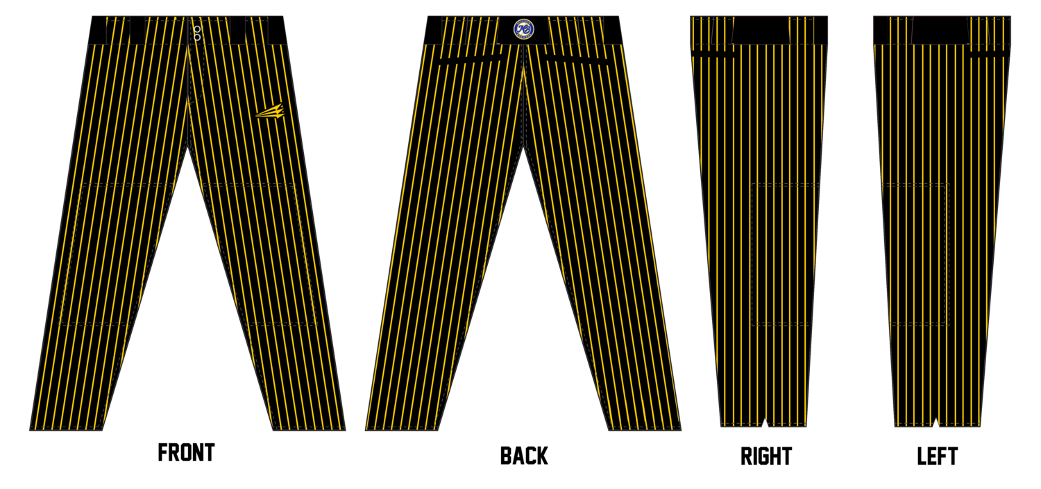 Michigan Brewers Stacheman Elite Custom Long Baseball Pants #BP3A