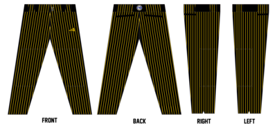 Michigan Brewers Stacheman Elite Custom Long Baseball Pants #BP3A