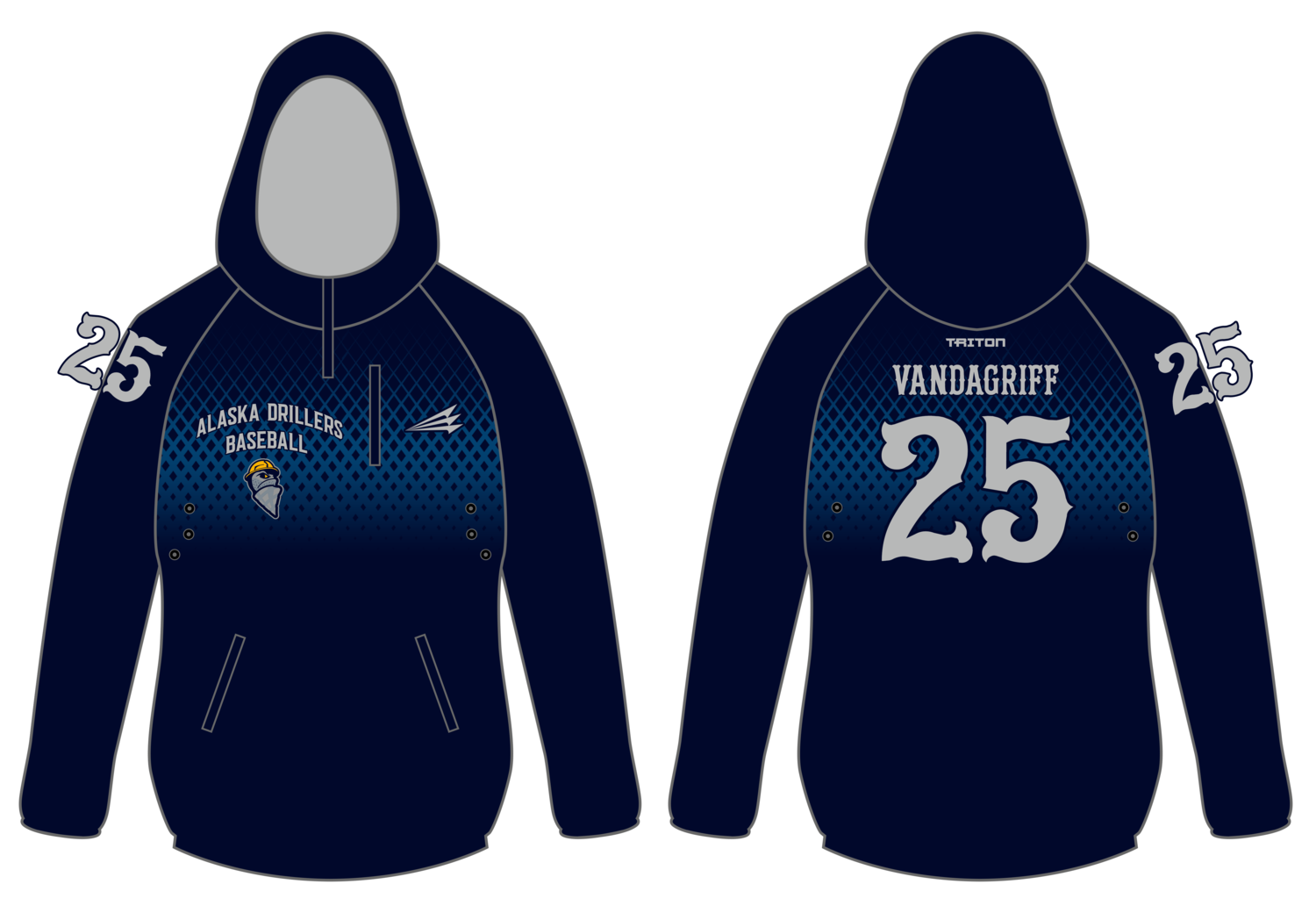 Alaska Drillers Custom Gladiator Hoodie #GH2