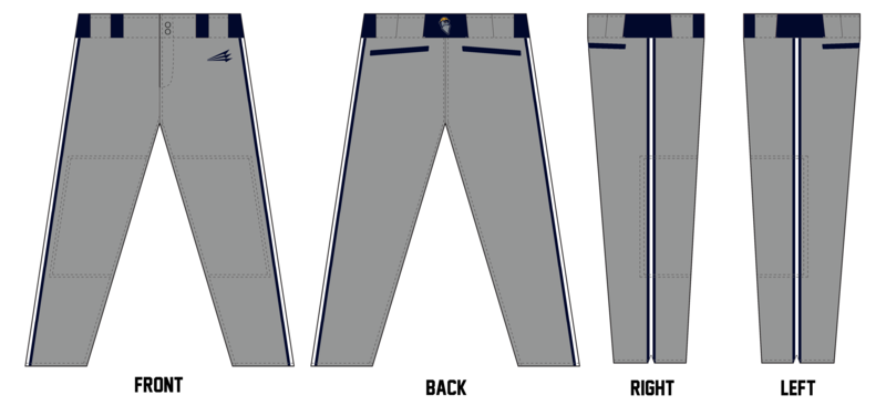 Alaska Drillers Custom Long Relaxed Baseball Pant #BP8a