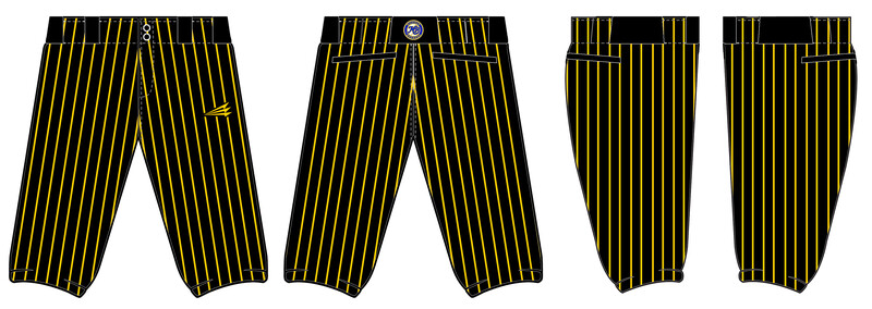 Michigan Brewers Stacheman Elite Custom Knicker Baseball Pants #BP3B
