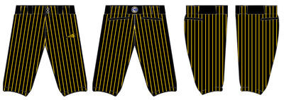 Michigan Brewers Stacheman Elite Custom Knicker Baseball Pants #BP3B