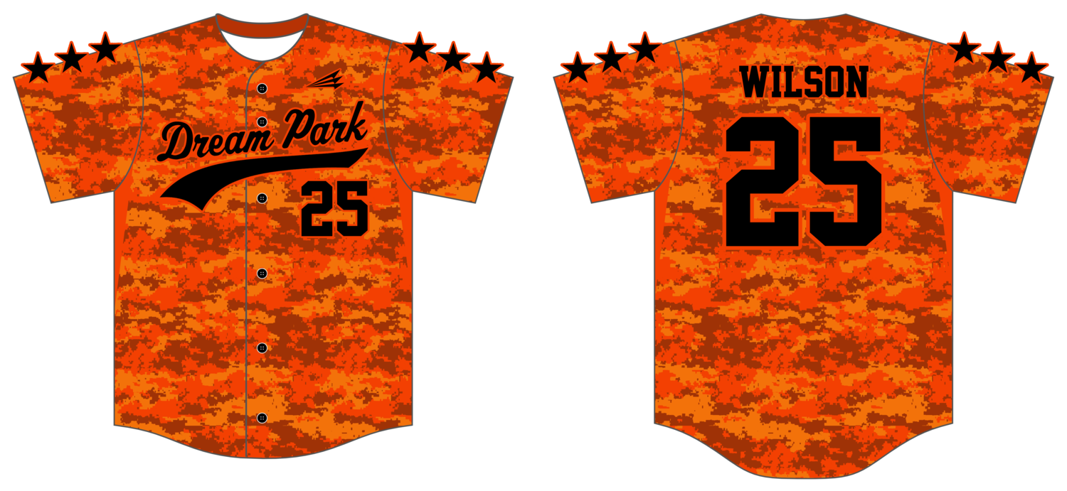 Dream Park Custom Hexaflex Baseball Jersey #J2F