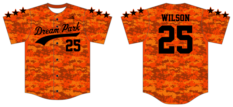 Dream Park Custom Hexaflex Baseball Jersey #J2F