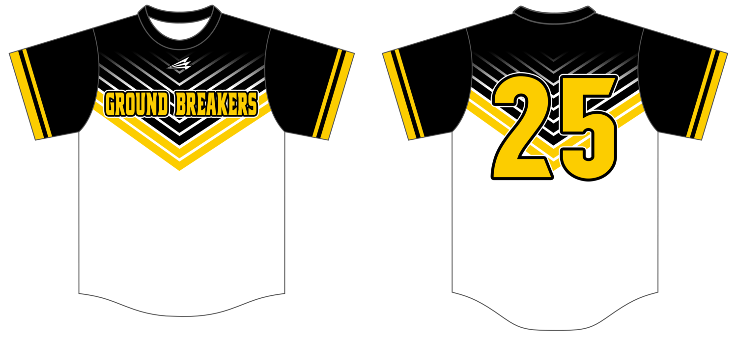 Ground Breakers (G3) Custom HexaFlex Baseball Jersey #J2B