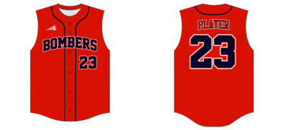 Fort Bend Bombers Custom HexaFlex Baseball Jersey #J4