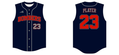 Fort Bend Bombers Custom HexaFlex Baseball Jersey #J5B