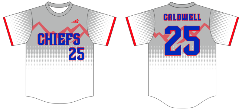 Tennessee Chiefs Custom HexaFlex Baseball Jersey #J6