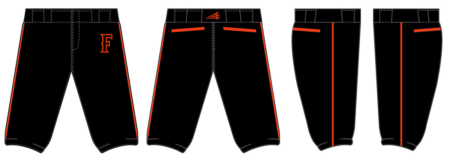 Prattvegas Firestorm Custom Knicker Baseball Pant #BP14