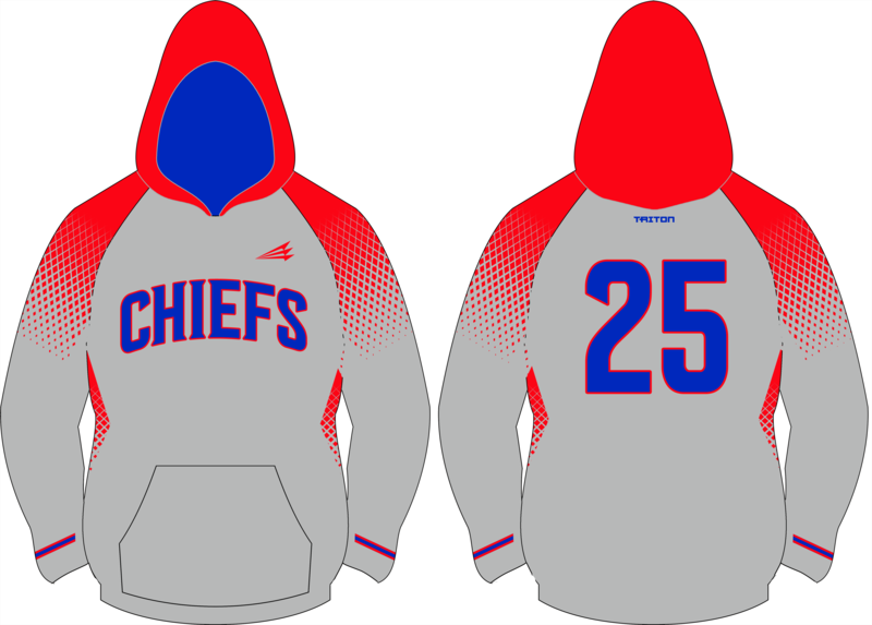 Tennessee Chiefs Custom Vulcan Hoodie #VH1B