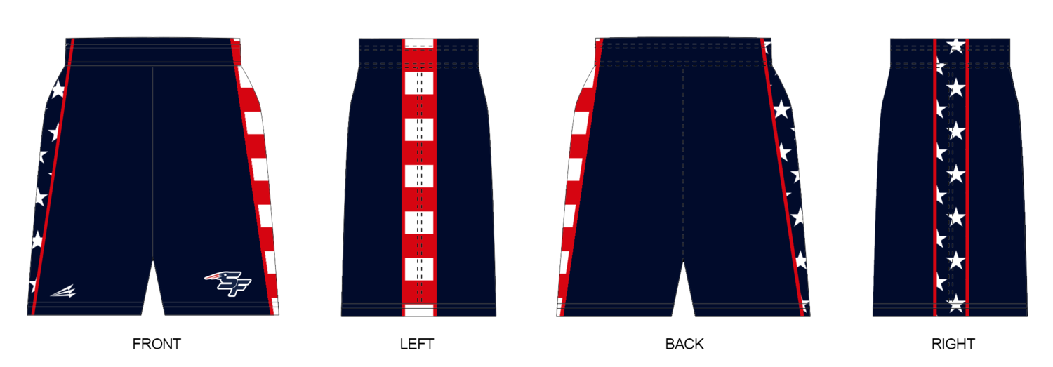 Southside Freedom Custom Revolution Pocket Shorts #RV2