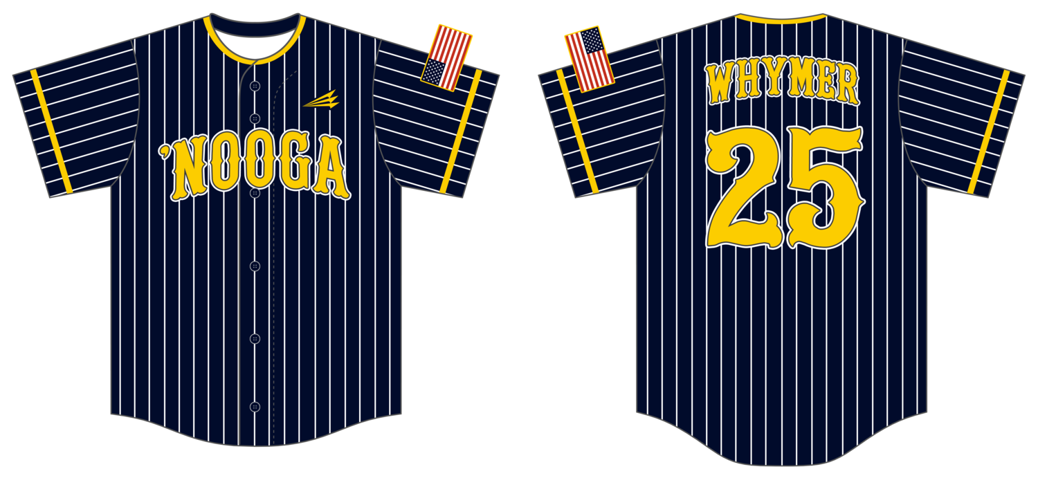 University of Tennessee at Chattanooga Custom HexaFlex Baseball Jersey #J1
