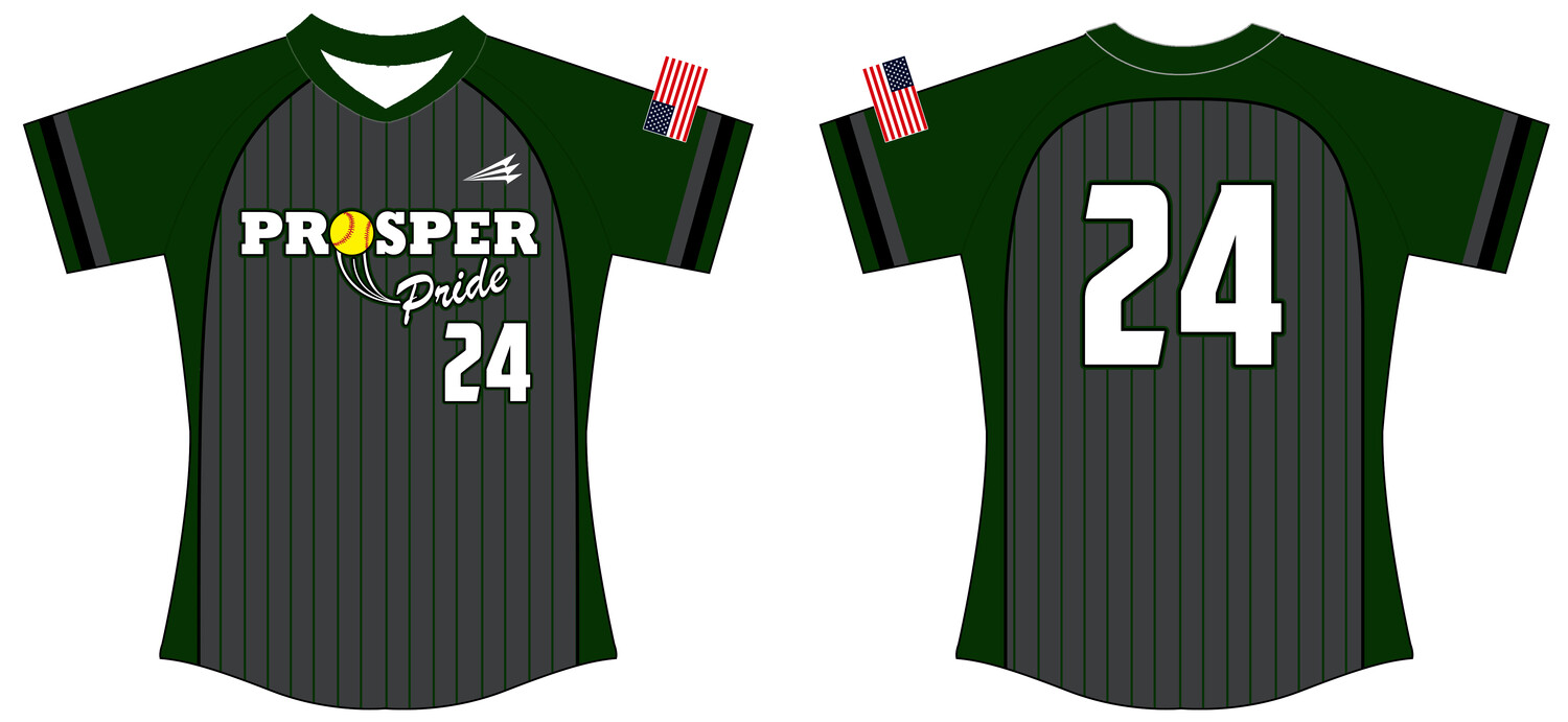 Prosper Pride Custom HexaFlex Softball Jersey #J4