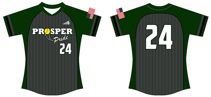 Prosper Pride Custom HexaFlex Softball Jersey #J4