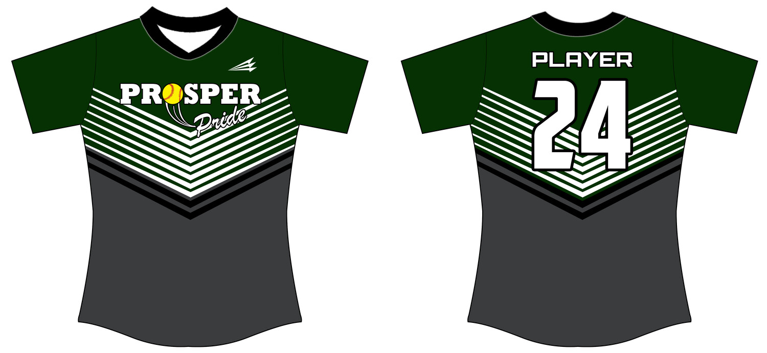 Prosper Pride Custom HexaFlex Softball Jersey #J6A
