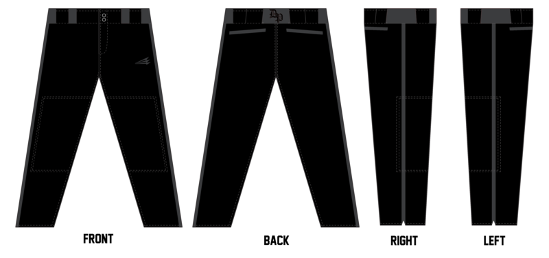 Dream Park Stacheman Elite Custom Pro-Fit Baseball Pants #BP1F