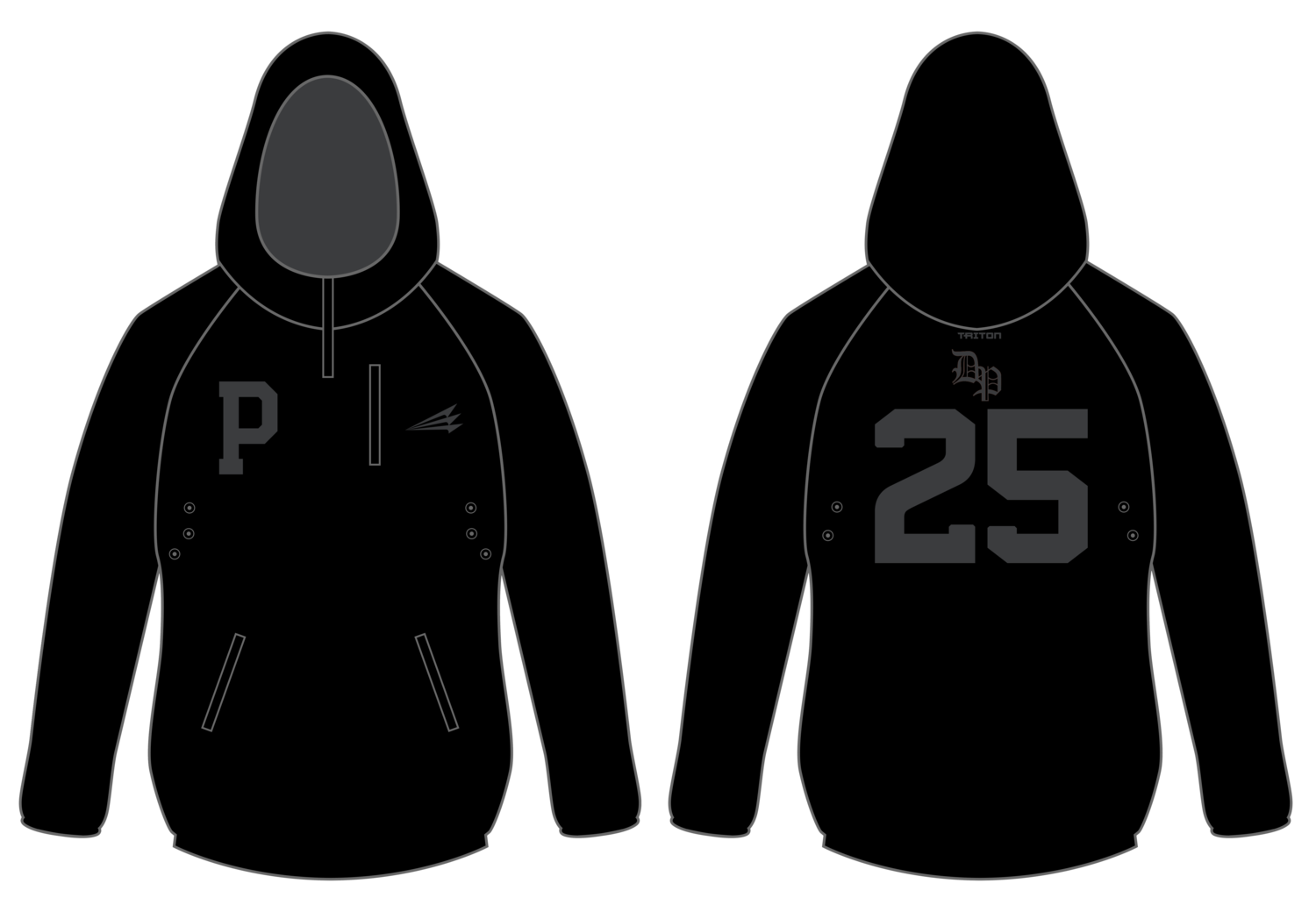 Dream Park Custom Gladiator Hoodie #GH1B