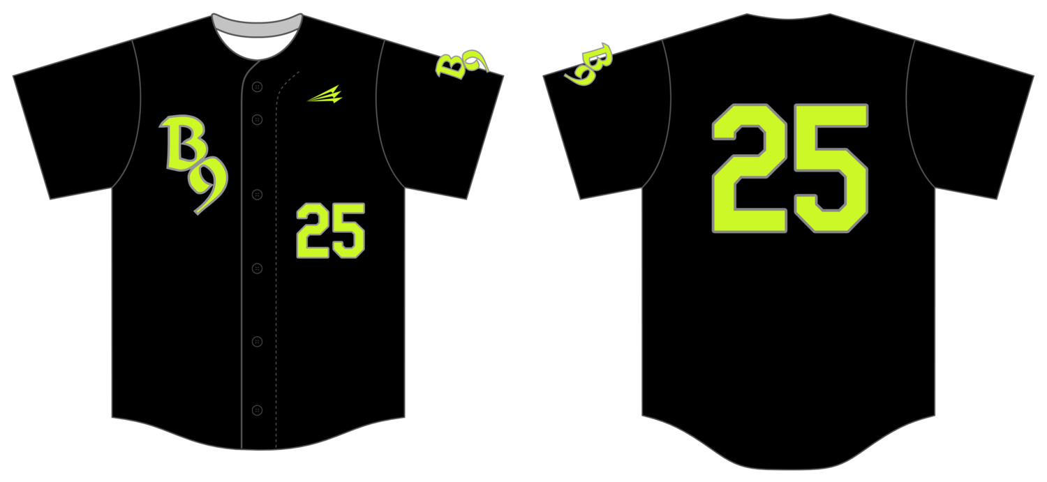 B9 Custom HexaFlex Baseball Jersey #J2