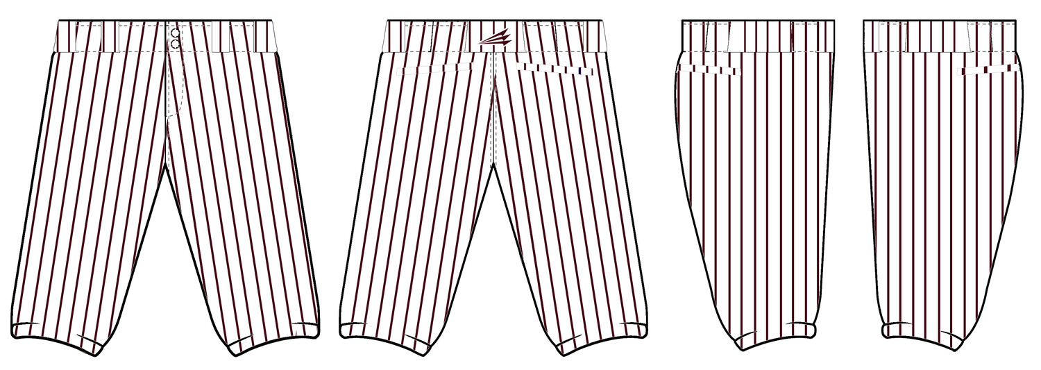 Arkansas Wildcats Custom Knicker Baseball Pant #BP1C