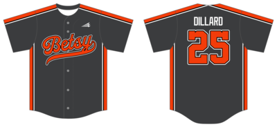 Cyclones (Treadway) Custom HexaFlex Baseball Jersey #J1b
