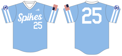 Salina Spikes Custom HexaFlex Baseball Jersey #J29b