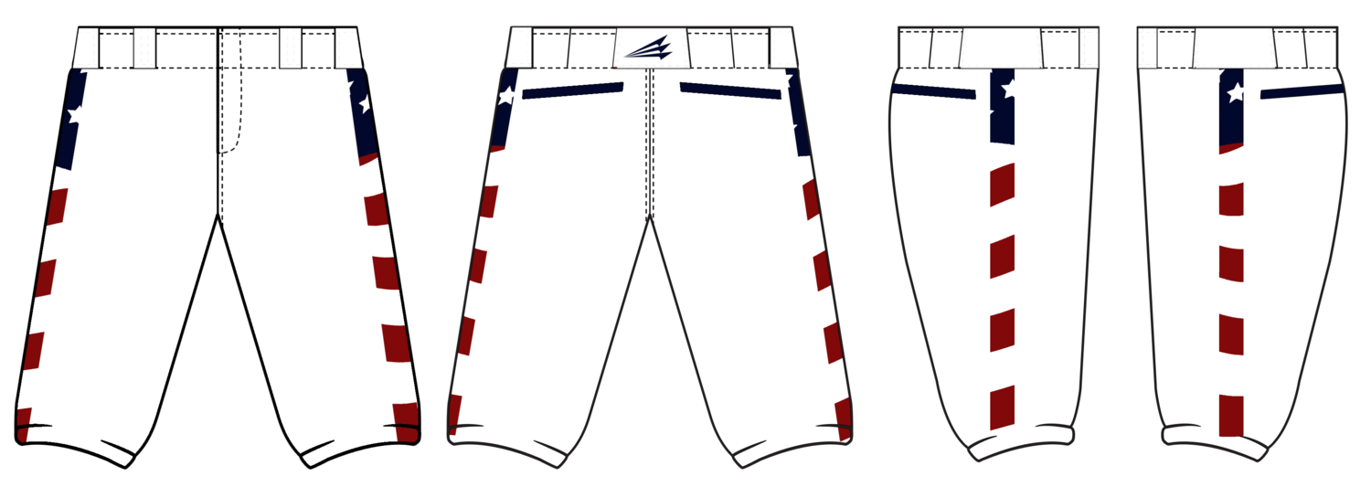Salina Spikes Custom Knicker Baseball Pant #BP8a