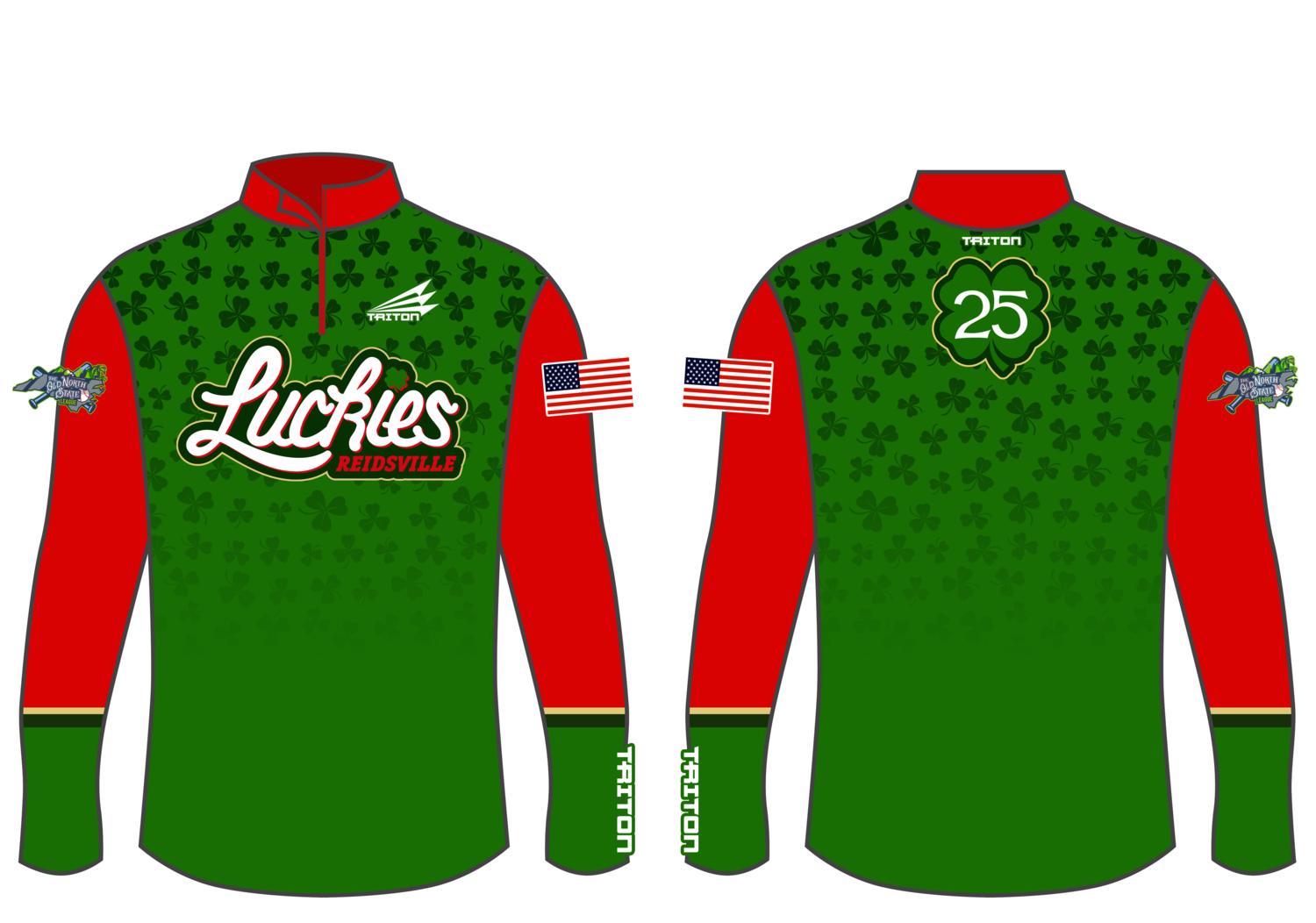 Reidsville Luckies Custom NanoZip #NZ4