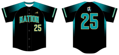 Dinger Nation (Beckman) Custom Hexaflex Baseball Jersey #J4