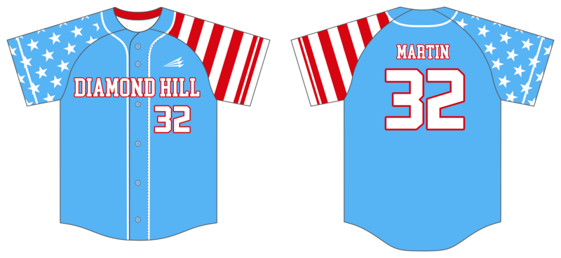 Diamond Hill Custom NanoDri Baseball Jersey #J2B