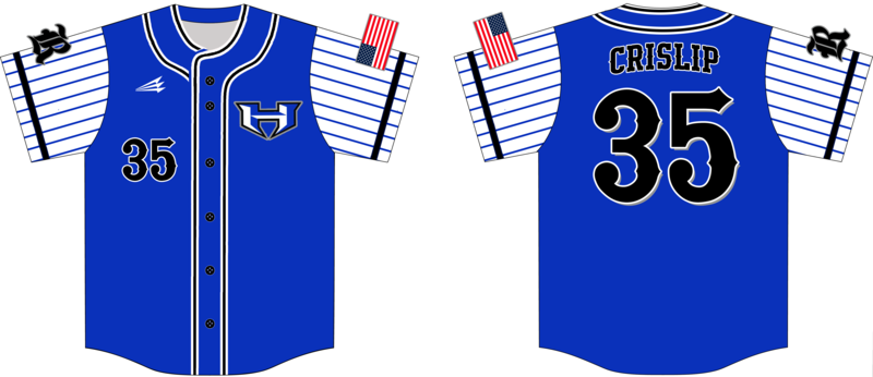 Ripley Hitmen Custom HexaFlex Baseball Jersey #J10B