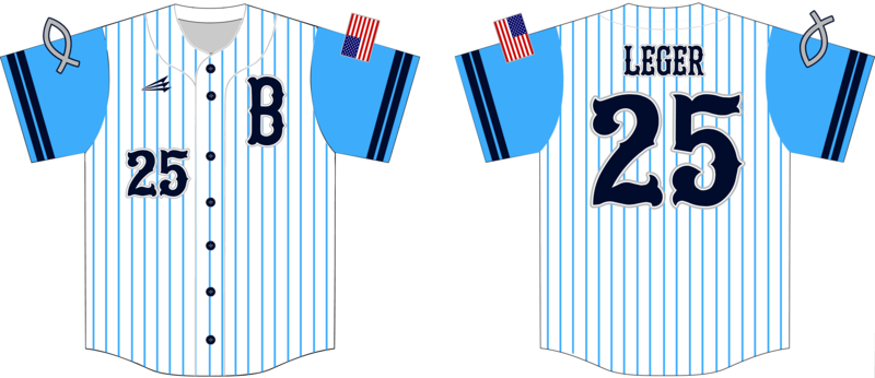 Bucs (Leger) Custom NanoDri Baseball Jersey #J2C