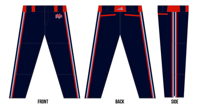 Tombigbee Tribe Stacheman Elite Custom Long Baseball Pants #BP22C