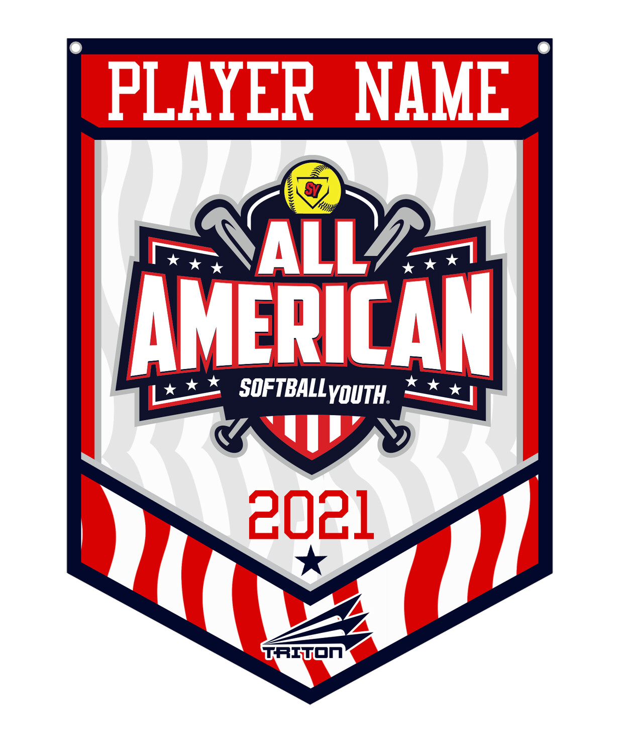 Softball Youth All-Americans Custom Banner #BF1