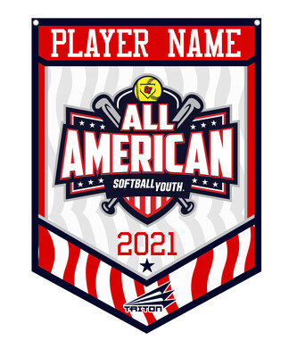 Softball Youth All-Americans Custom Banner #BF1