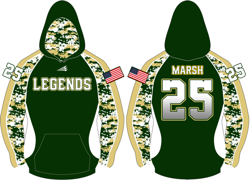 Legends (Marsh) Custom Vulcan Hoodie #VH2