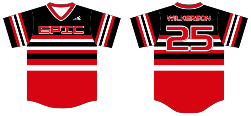 Epic Baseball Custom HexaFlex Baseball Jersey #J2B