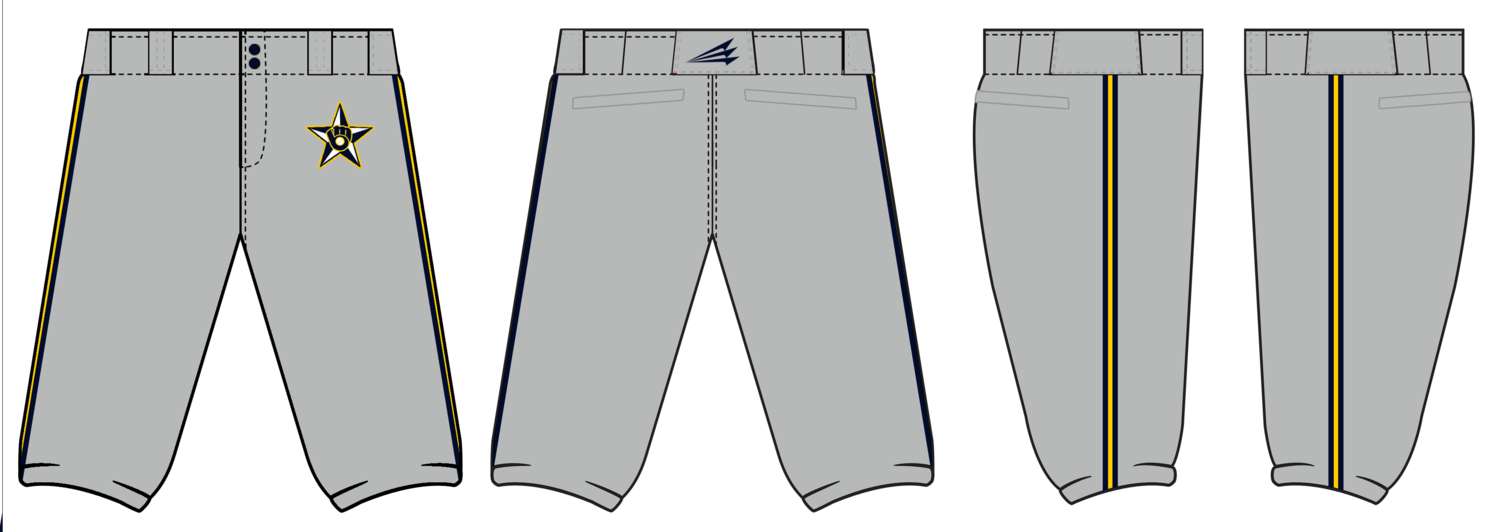 Lone Star Brewers Custom Knicker Baseball Pant #BP5B