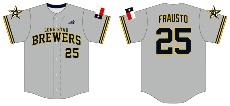Lone Star Brewers Custom HexaFlex Baseball Jersey #J5B