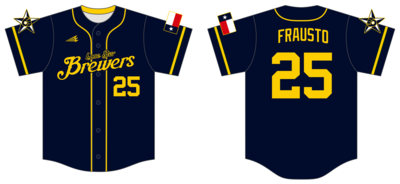 Lone Star Brewers Custom HexaFlex Baseball Jersey #J4C